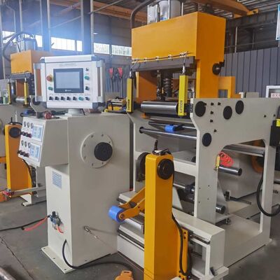 Cold Welding Transformer Foil Winding Machine dengan 5.5kw Power dan Dua Decoilers untuk Precision Winding