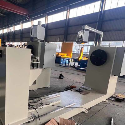 Mesin Penggulung Kumparan Transformator Horisontal Tugas Berat dengan Kapasitas Beban 5 Ton, Kecepatan Variabel 0 ~ 40rpm, dan Motor Penggulung 11KW