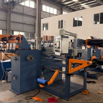 Otomatis TIG Pengelasan Transformer Foil Winding Machine dengan 600mm Foil Lebar dan 26 RPM Kecepatan Winding
