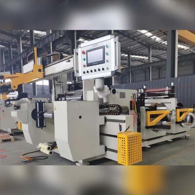 Mesin Penggulung Foil Tembaga Otomatis untuk Koil Reaktor dengan Foil Cu 0,2-2,0mm dan Berat Koil Maksimal 1000KG