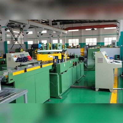 Mesin Pemotong Inti Trafo Otomatis PLC Presisi Tinggi dengan Kecepatan 120m per menit
