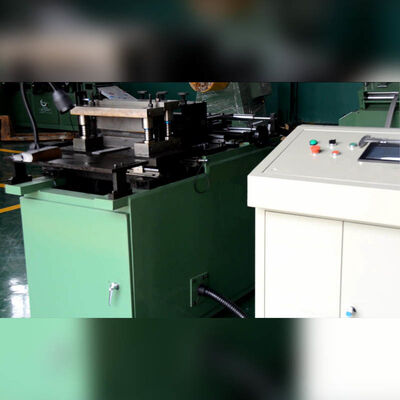 Mesin Pemotong Inti Otomatis dengan Kecepatan Potong 120m/menit untuk Strip Baja Silikon 0,23 ~ 0,5mm dan Kontrol PLC