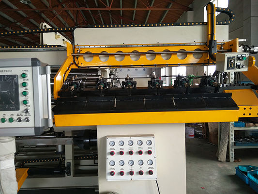 Mesin Penggulung Strip Konduktor Transformer Kering Lapisan Tunggal Foil Winding