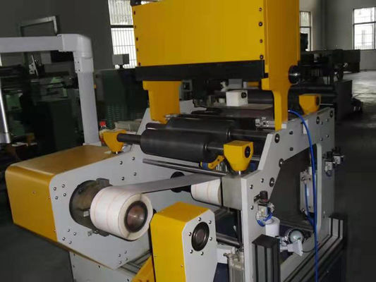 300mm Lebar Tembaga Strip Transformer Foil Winding Machine Pengelasan Tekanan Dingin
