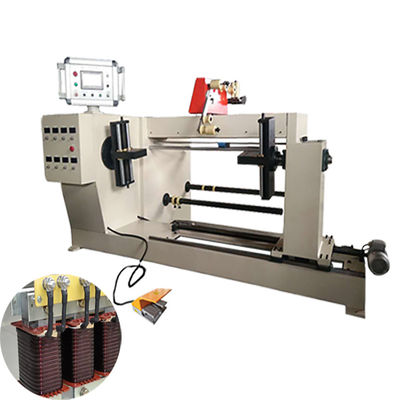 Tembaga Wire Winder Reactor Automatic Coil Winding Machine 160rpm