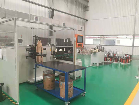 Wire Winder Electric 3 Kw Motor Coil Winding Machine Tinggi 1400mm