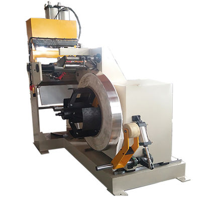 Cold Welding Transformer Foil Winding Machine 200mm Lebar Tembaga Daun Winder