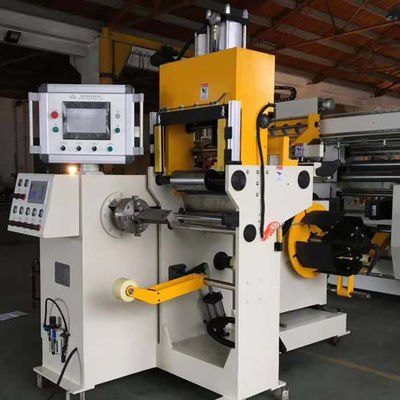 Cu Atau Al Film Strip Winder Transformer Foil Winding Machine Pengelasan Dingin Otomatis