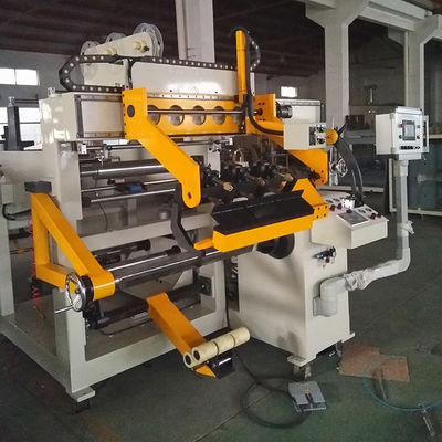 Cast Resin Transformer Foil Winding Machine Dua Lapisan Film Strip