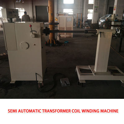Semi Otomatis HV Dan LV Transformer Coil Winding Machine Mulai Lambat