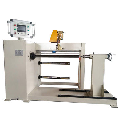 Jenis Minyak Transformer Coil Winding Machine PLC Control Servo Motor Driven