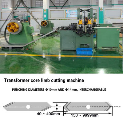 Limb Membuat Langkah Otomatis Mesin Pemotong Inti Lap Transformer