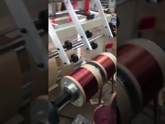 Otomatis Tiga Pemandu Kawat Transformer Coil Winding Machine Membuat Wire Coil