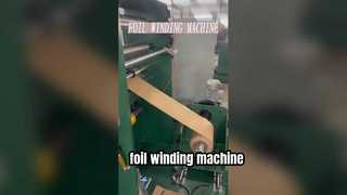 Mesin Penggulung Foil Servo Ganda